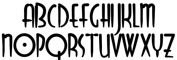 Odyssey Font LOWERCASE