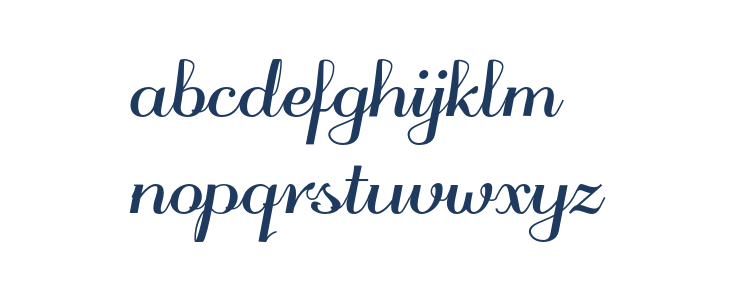 odstemplik Bold Lowercase