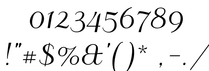 odstemplik Font OTHER CHARS