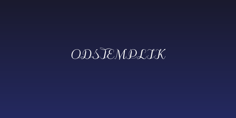 odstemplik Social Header