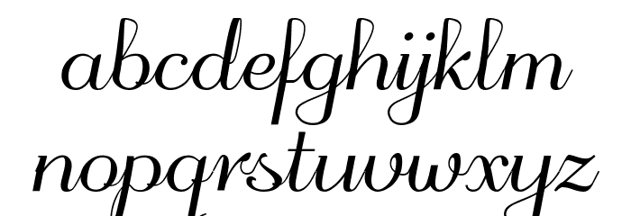 odstemplik Font LOWERCASE