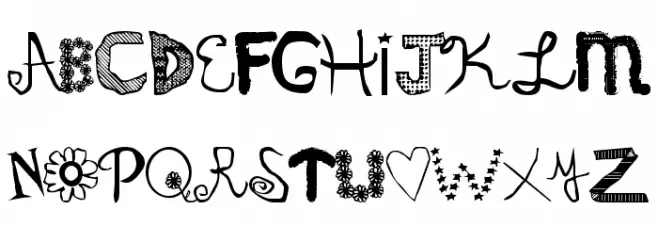 Oedipa Plain Schriftart Groß