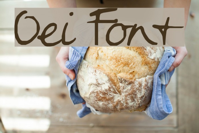 Oei Font examples