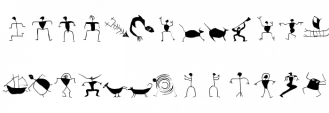 OetzisTimesWillCome Schriftart Groß