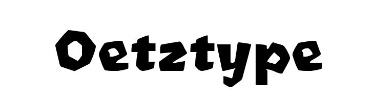 Oetztype Font