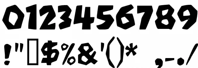 Oetztype Font Alte caractere