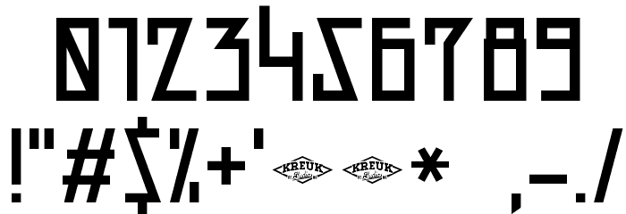 OFF Font OTHER CHARS