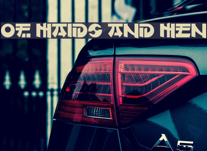 Of Maids and Men Example 2