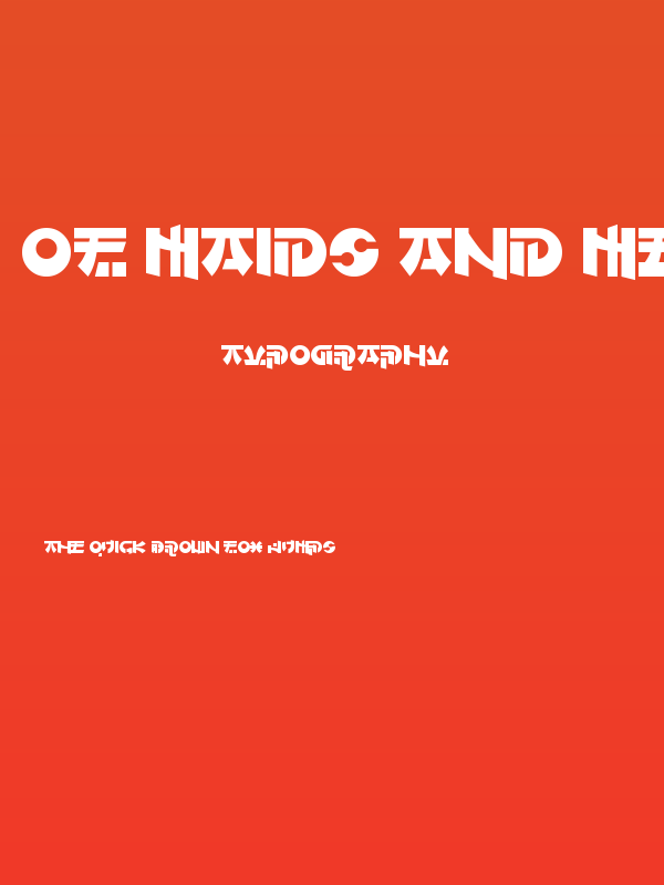 Of Maids and Men Poster