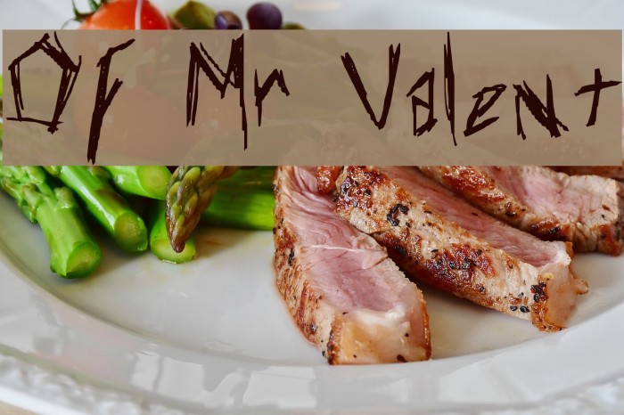 Of Mr Valent Example 2