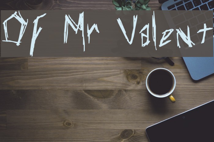 Of Mr Valent Example 3