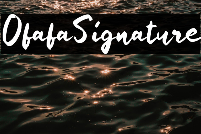 Ofafa Signature Example 2