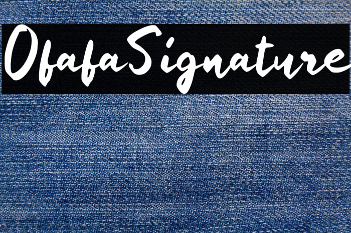 Ofafa Signature Example 3