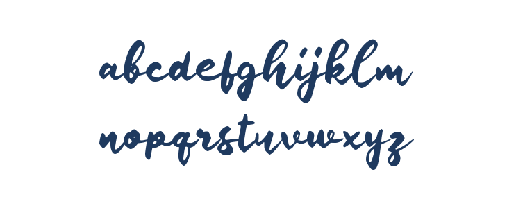 Ofafa Signature Lowercase