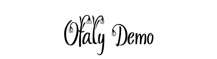 Ofaly Demo  免费字体下载