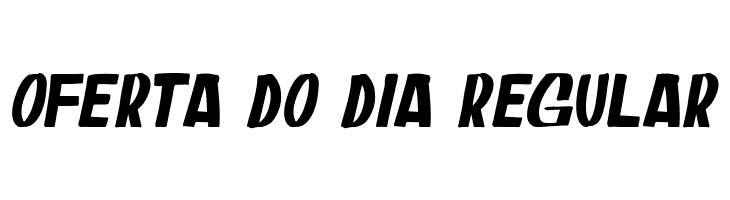 Oferta do Dia Regular  Descarca Fonturi Gratis