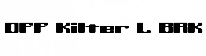 Off Kilter L BRK  Free Fonts Download
