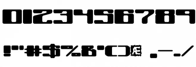 Off Kilter L BRK Polices AUTRES CHARS