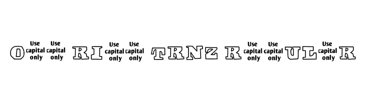 Off Ride Trnz Regular  les polices de caractères gratuit tlcharger