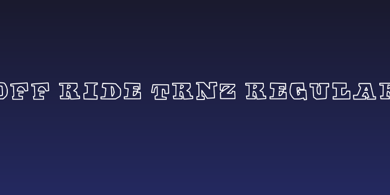 Off Ride Trnz Regular Social Header