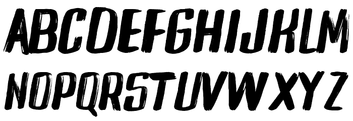 Off Side Font LOWERCASE