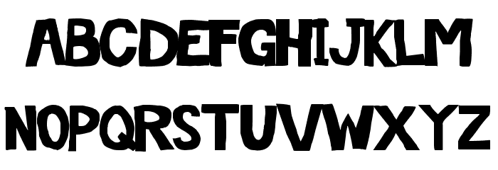 Off The Drugs Font LOWERCASE