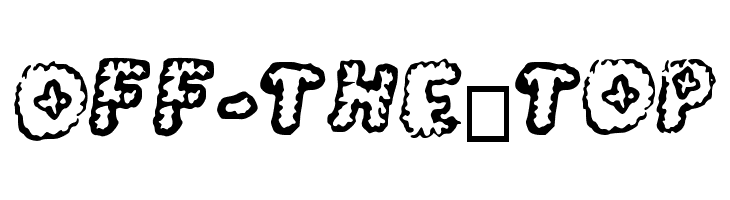 Off-the_top  font caratteri gratis