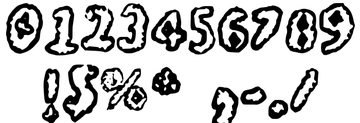Off-the_top Font OTHER CHARS