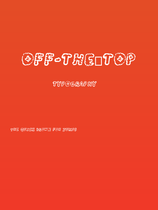 Off-the_top Poster