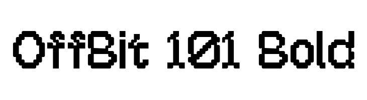 OffBit 101 Bold  免费字体下载