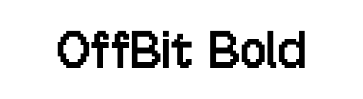 OffBit Bold  les polices de caractères gratuit tlcharger