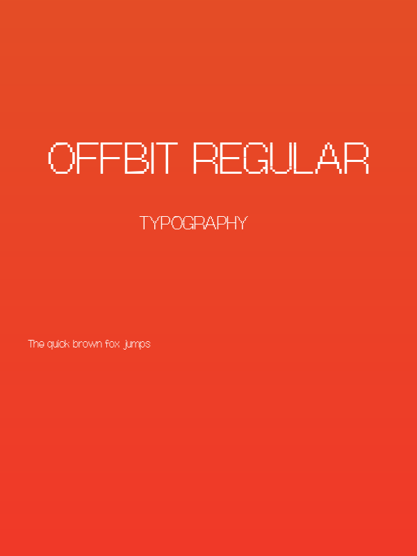 OffBit Regular Poster