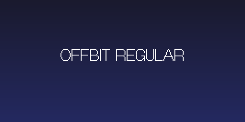 OffBit Regular Social Header