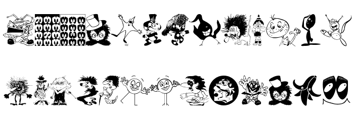 Offbeat Font LOWERCASE