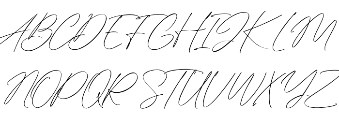 Offenders Club Free Regular Font UPPERCASE
