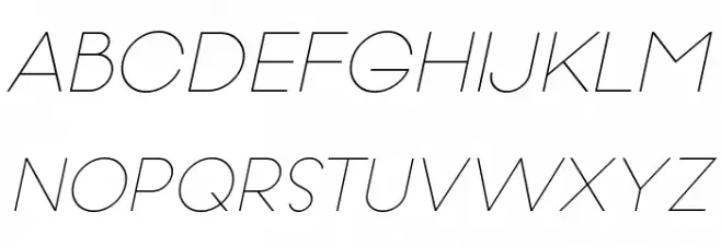 Offerings Italic Шрифта ВЕРХНИЙ