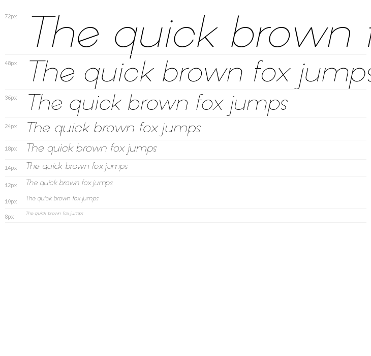 Offerings Italic Waterfall