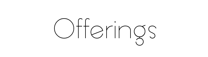 Offerings لخطوط تنزيل