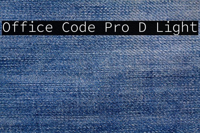 Office Code Pro D Light Example 2
