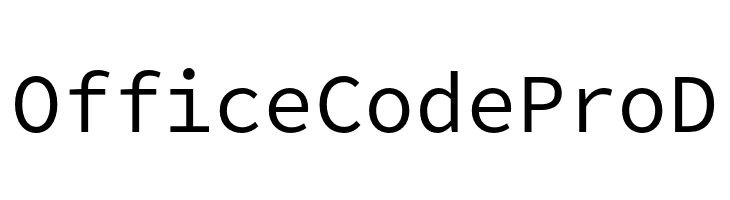 Office Code Pro D  baixar fontes gratis