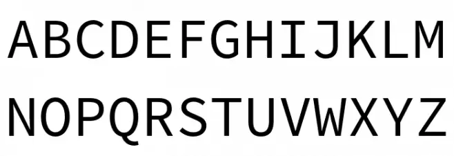 Office Code Pro D Шрифта ВЕРХНИЙ