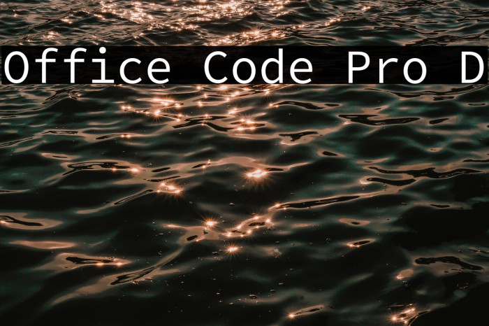 Office Code Pro D Example 1