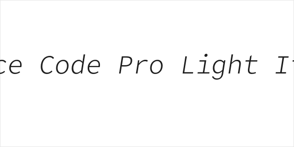 Office Code Pro Light Italic Logo