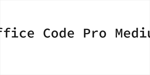 Office Code Pro Medium Logo