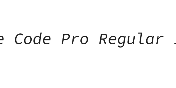 Office Code Pro Regular Italic Logo