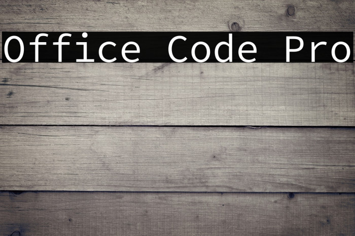 Office Code Pro Example 1