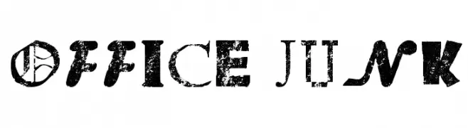 Office Junk  Frei Schriftart Herunterladen