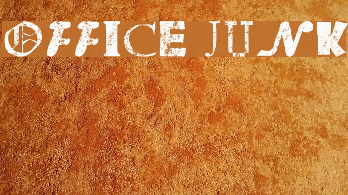 Office Junk Example 1