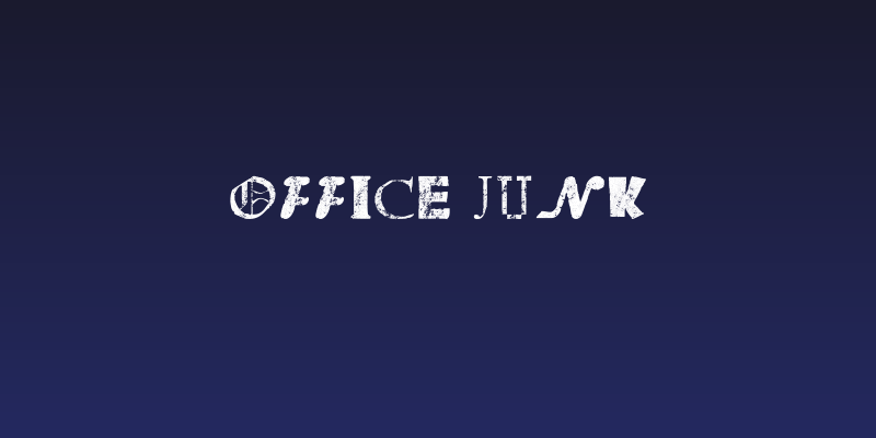 Office Junk Social Header