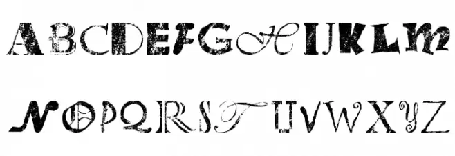 Office Junk Caratteri MINUSCOLO